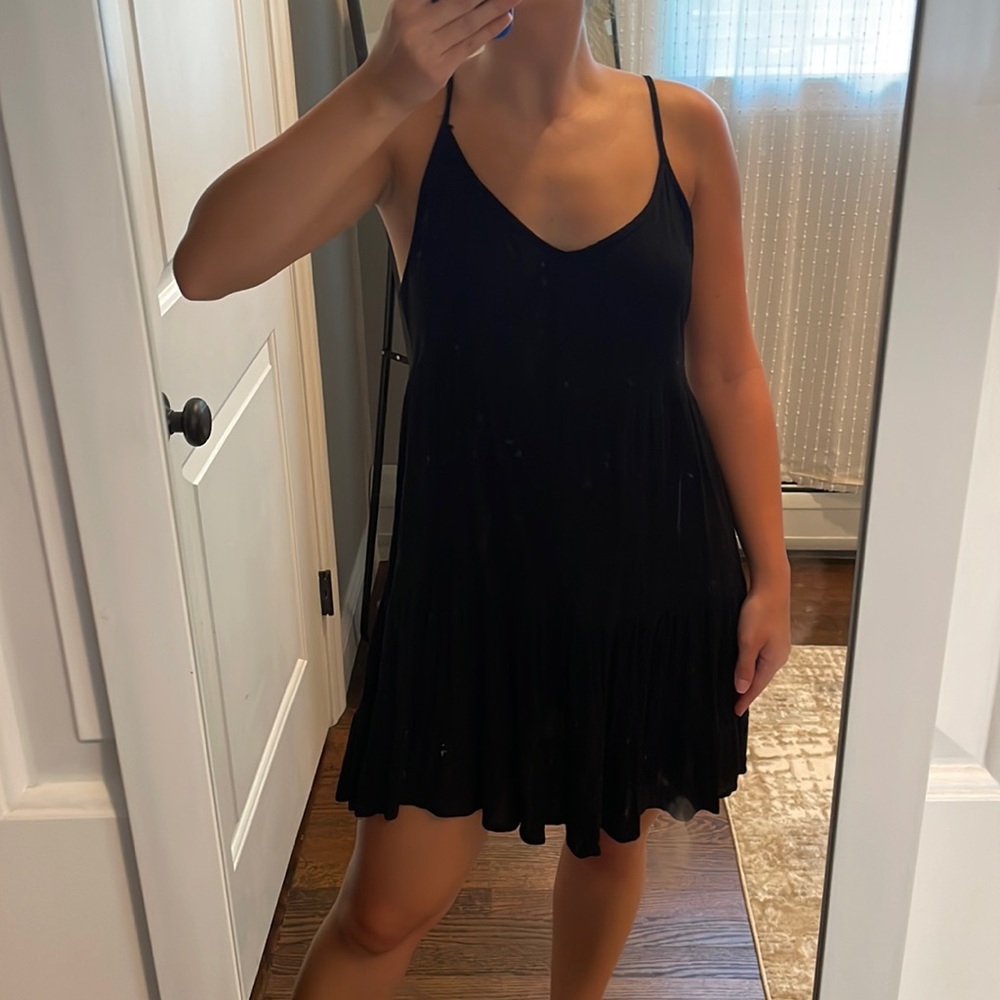 Flowy Black Sundress